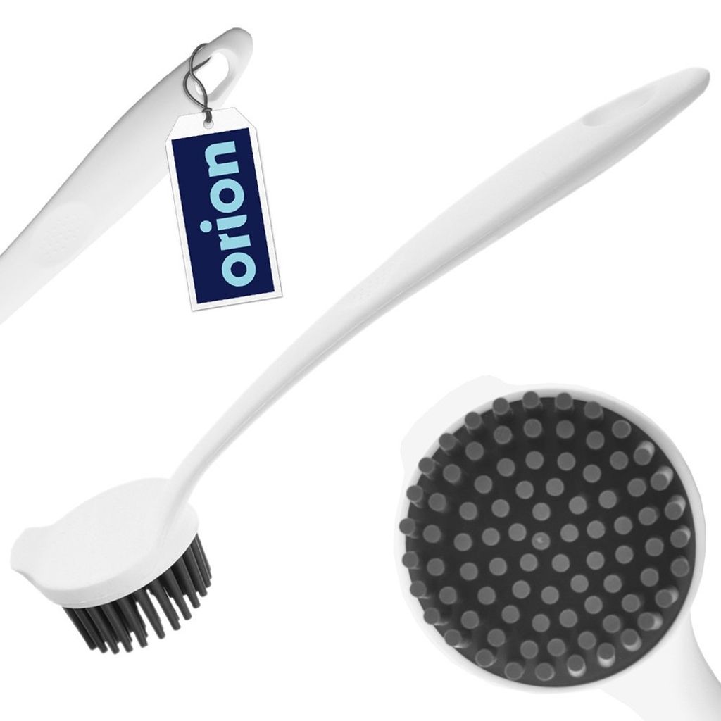 Orion Küchenbürste Reinigungsbürste Spülbürste aus Silikon 22,5 cm