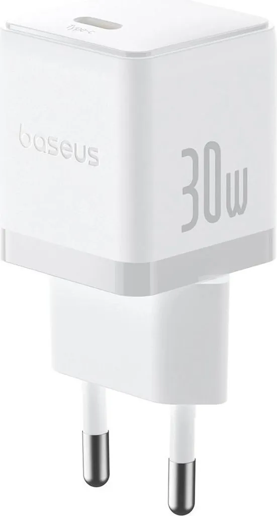 Analisi Baseus Palm 30W USB-C - Caricabatterie GaN Bianco