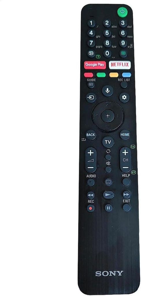 Sony RMF TX500E TV Fernbedienung für Sony Smart TVs Produktbild 