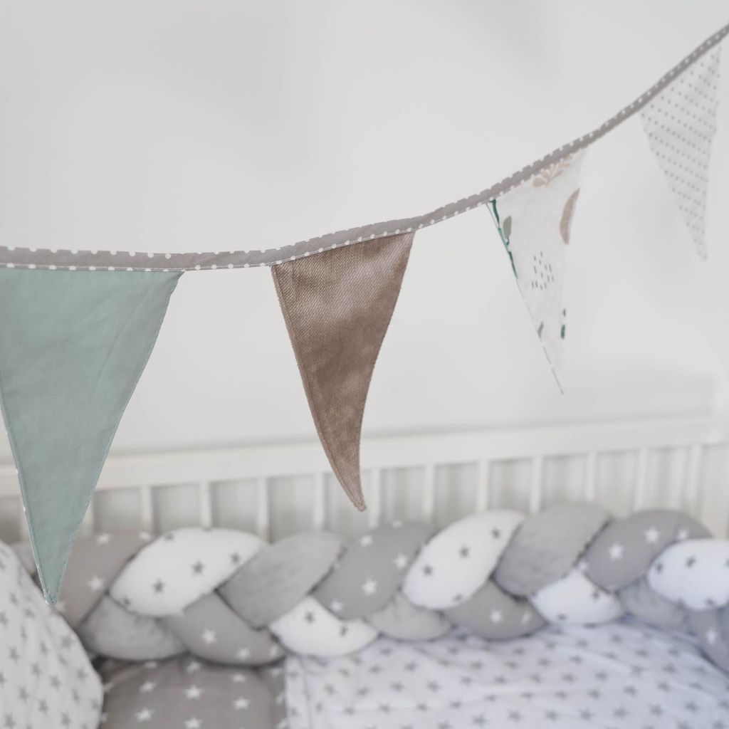 Wimpelkette Kinderzimmer - Wimpel Girlande Outdoor Produktbild 5