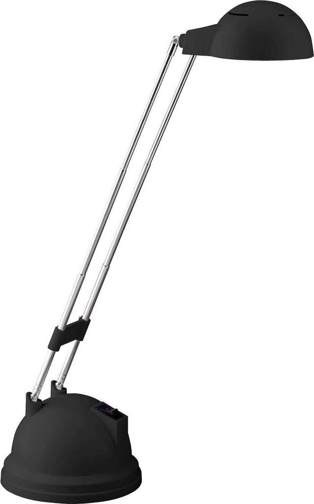 Zwarte bureaulamp Katrina met led Productafbeelding 