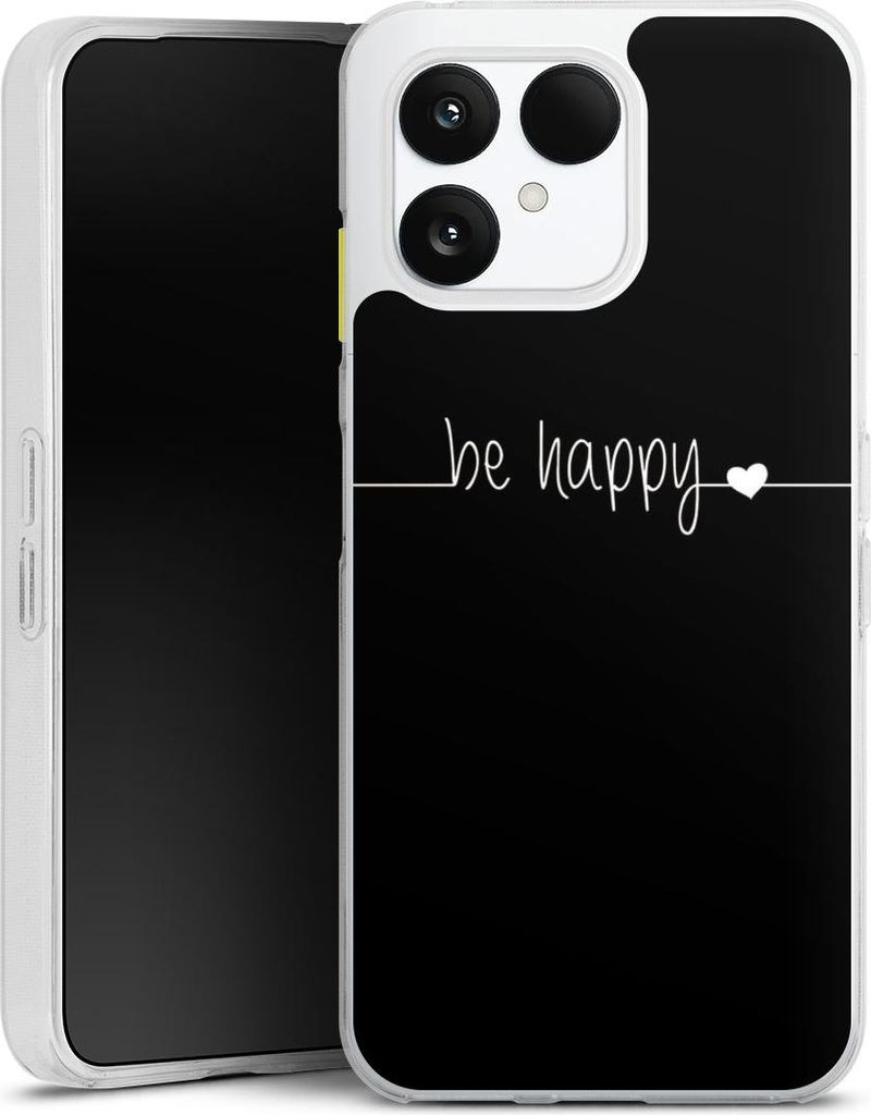 DeinDesign Handyhülle für Fairphone 6 Silikon Hülle Case Smartphone Schutzhülle Glück Sprüche Statement