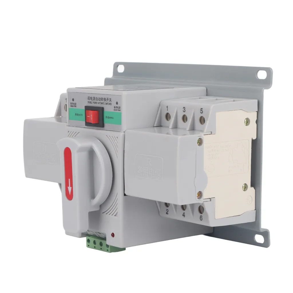Commutateur de transfert 63A 380V pour secours électrique automatique