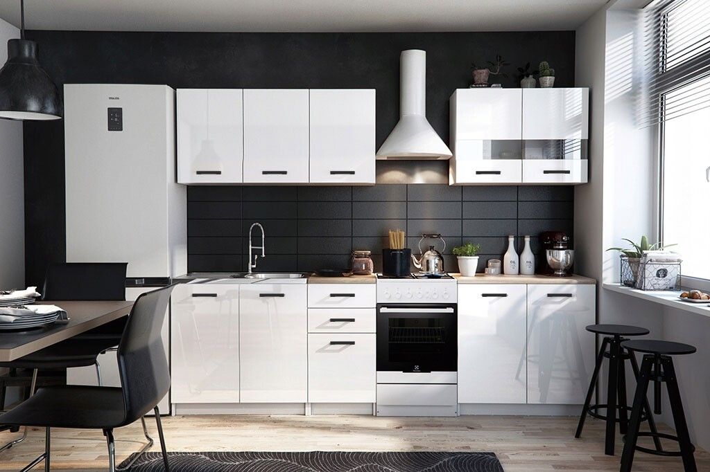Topeshop KUCHNIA SET 200 BIEL, Moderní Obrázek produktu 
