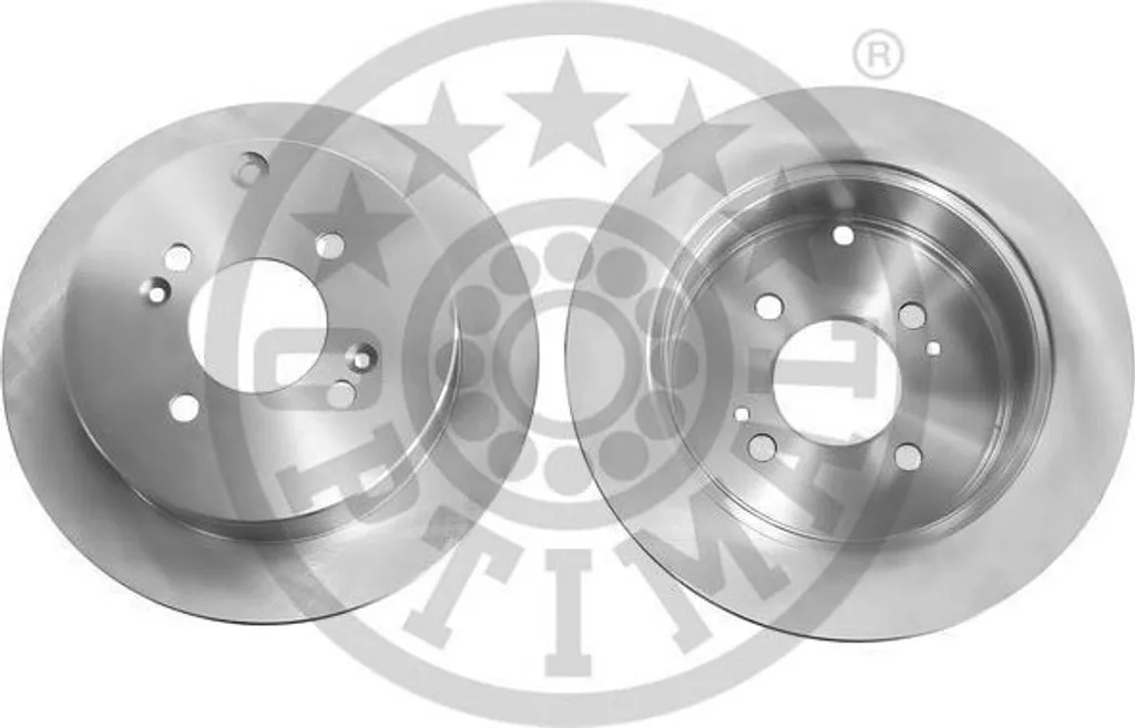 Disque de Frein Arrière Anti-Vibration pour Hyundai i20 - Lot OPTIMAL