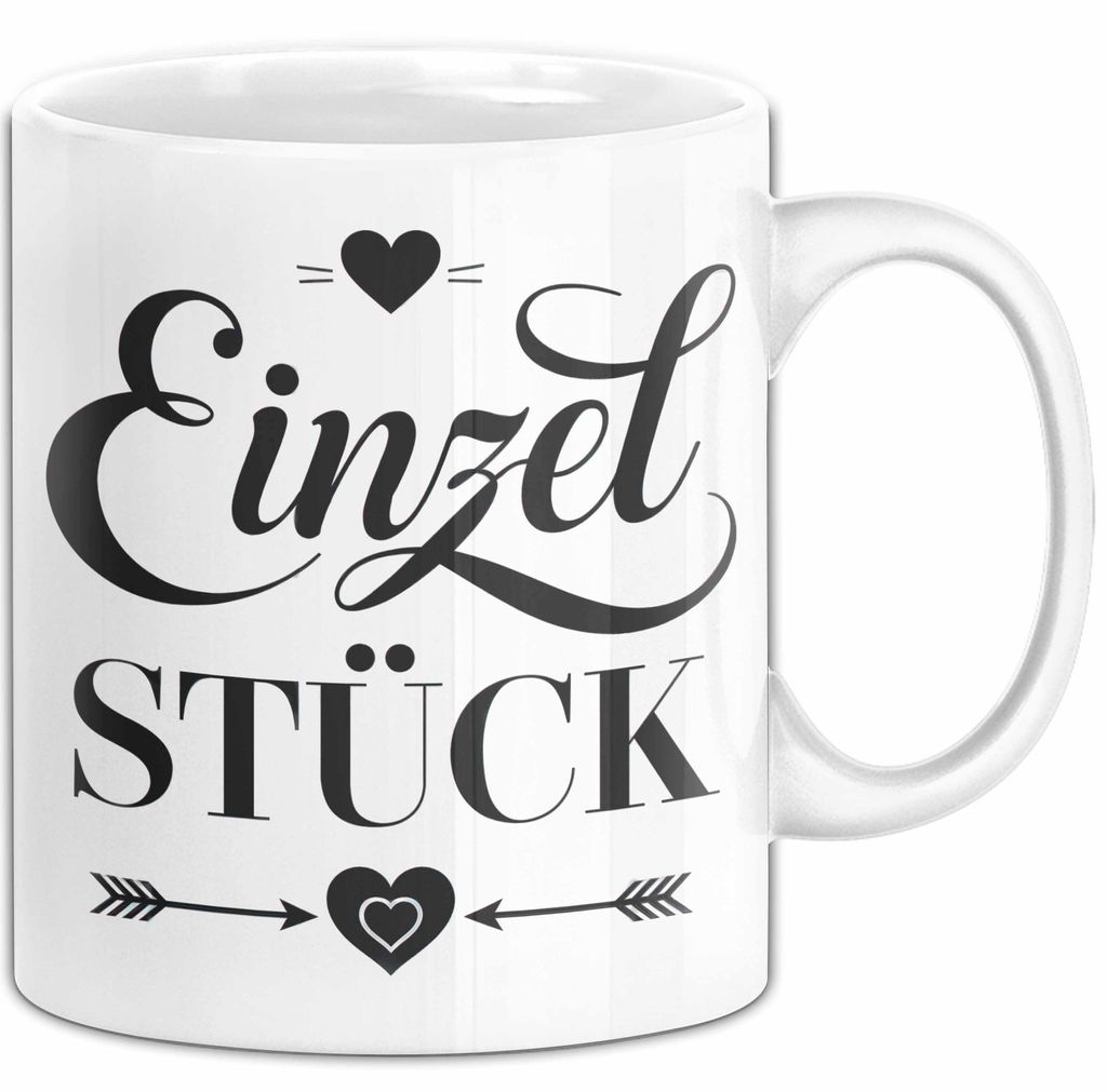 Frauen Mädchen Sarkasmus Tasse Becher Geschenk Lustige Geschenkidee Spruch Einzel Stück (Weiß)