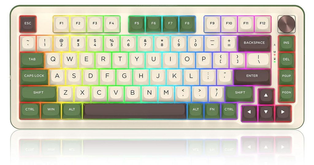 REDRAGON K681CGC-RGB-PRO Cyrus, Bezdrátový, USB + RF Obrázek produktu 