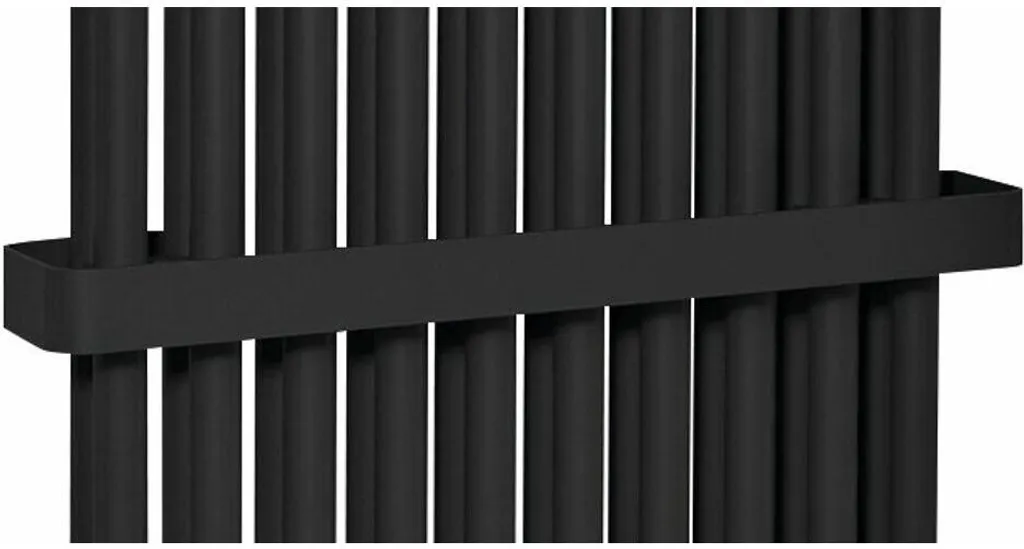 Portasalviette FEDE 504mm Nero Opaco - Il Must-Have per il tuo Bagno