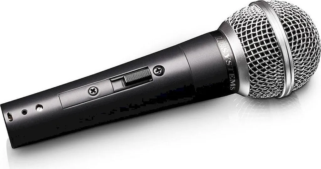 Microphone dynamique anti-larsen LD Systems D 1006 pour la voix