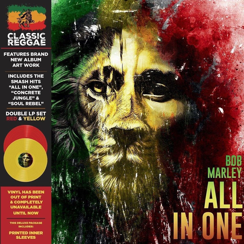 Bob Marley - All In One (Limited Edition) (Red & Yellow Coloured) (2 LP)