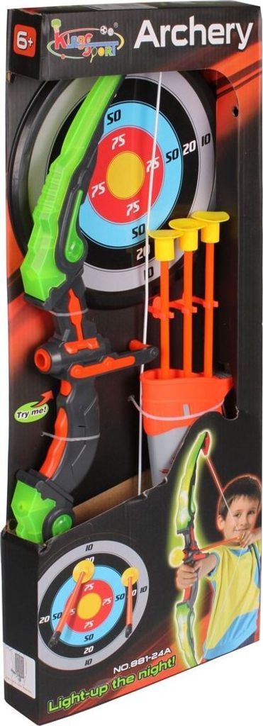 Archer detský luk s šípy, 1 sada Obrázok produktu 