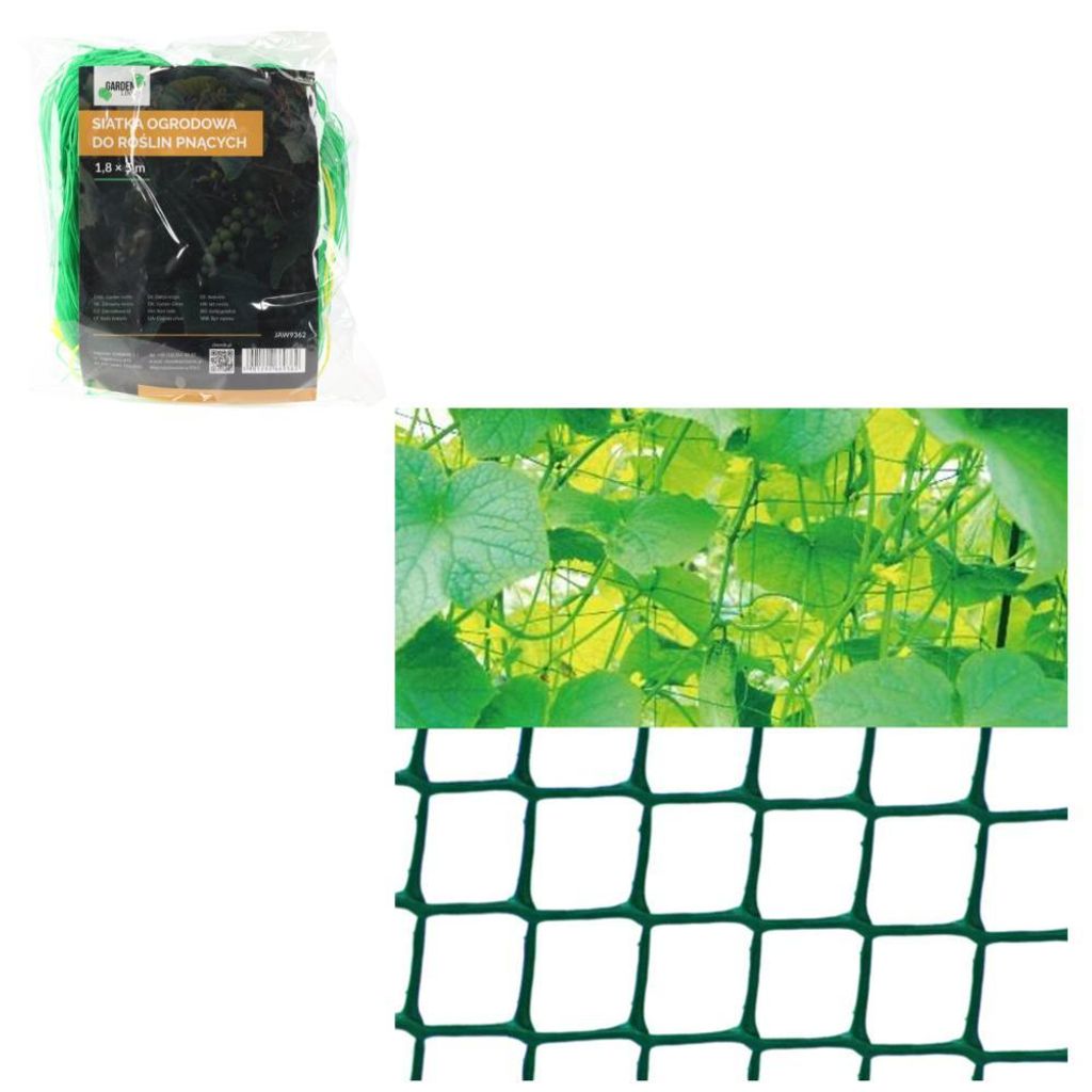Síť na popínavé rostliny 1,8x5 m, zelená Obrázek produktu 