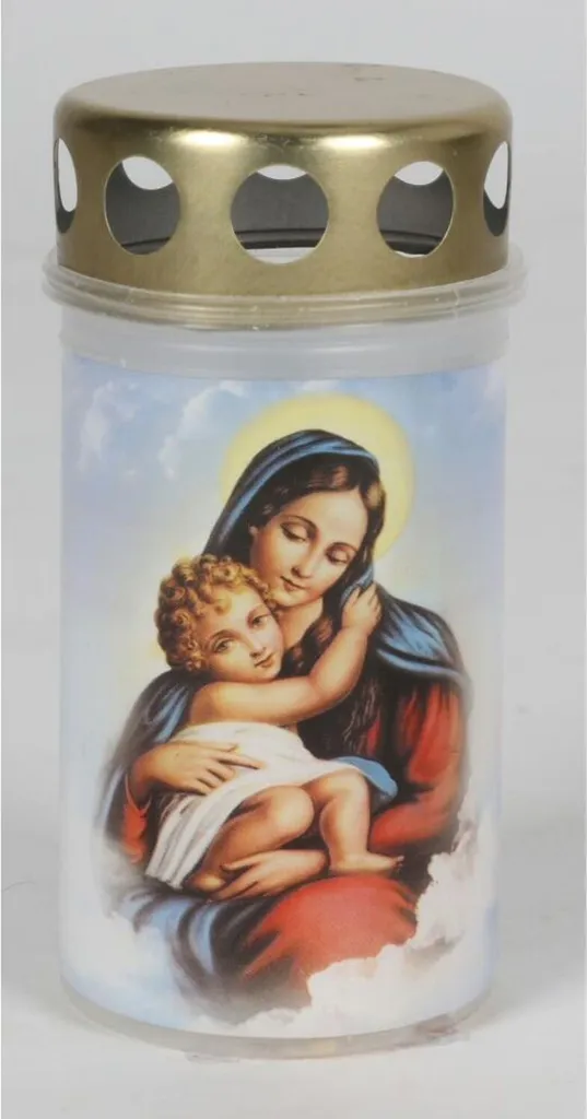 Bougies de Cimetière pour Lanternes et Bijoux Funéraires - Lot de 15 Marie