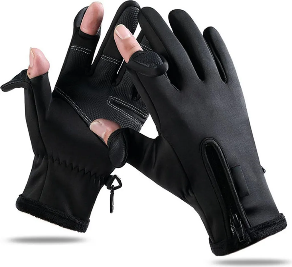 Migliori Guanti Outdoor XL Neri - Pesca e Bici con Touchscreen Attivo
