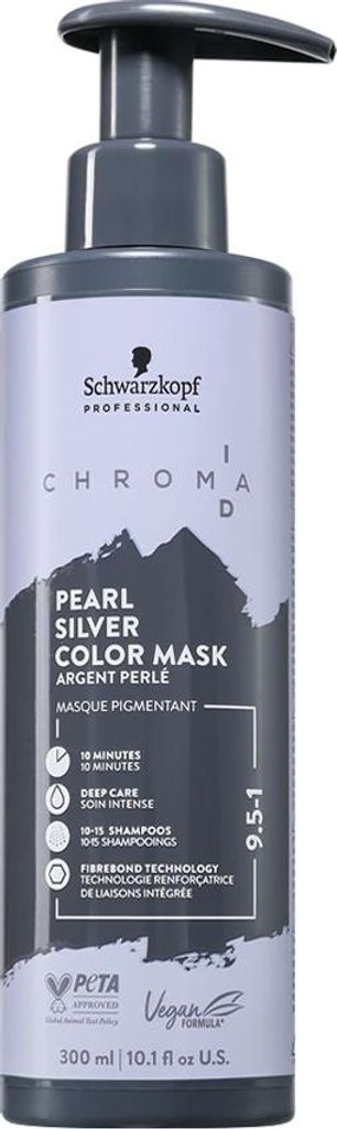 Schwarzkopf Chroma ID Color Mask 9.5-1 Pearl Silver 300ml Zdjęcie produktu 