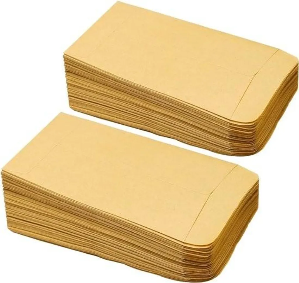 Petites Enveloppes Kraft 10x6cm Résistantes pour Semences - 100pcs