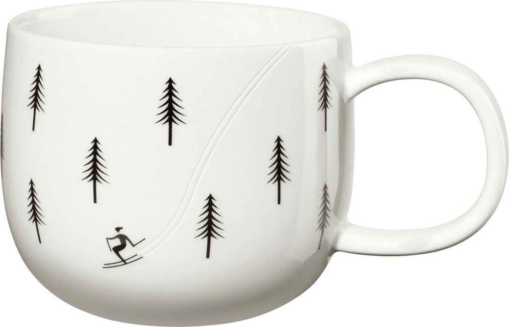 ASA Henkelbecher Joy Snow Tracks Ski 400 ml Image du produit 