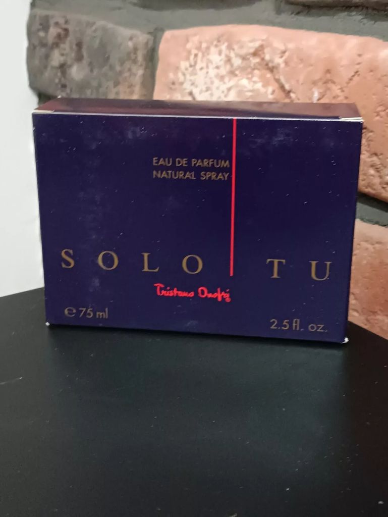 Solo Tu Tristano Onofri Eau de Parfum NEU 75 ML Produktbild 
