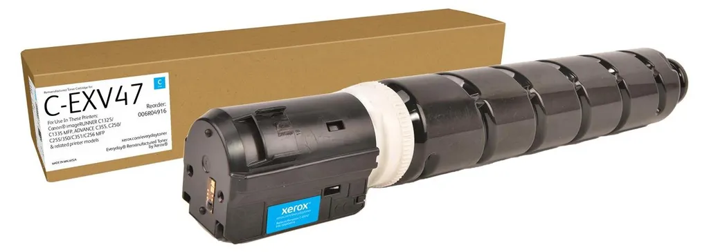 Toner Cyan Xerox 006R04916 : Solution Fiable pour Canon C-EXV47 Pro