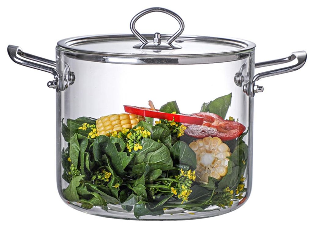 Omgoods - Pentola Sudderpan, 4,5L - Vetro borosilicato Immagine del prodotto 
