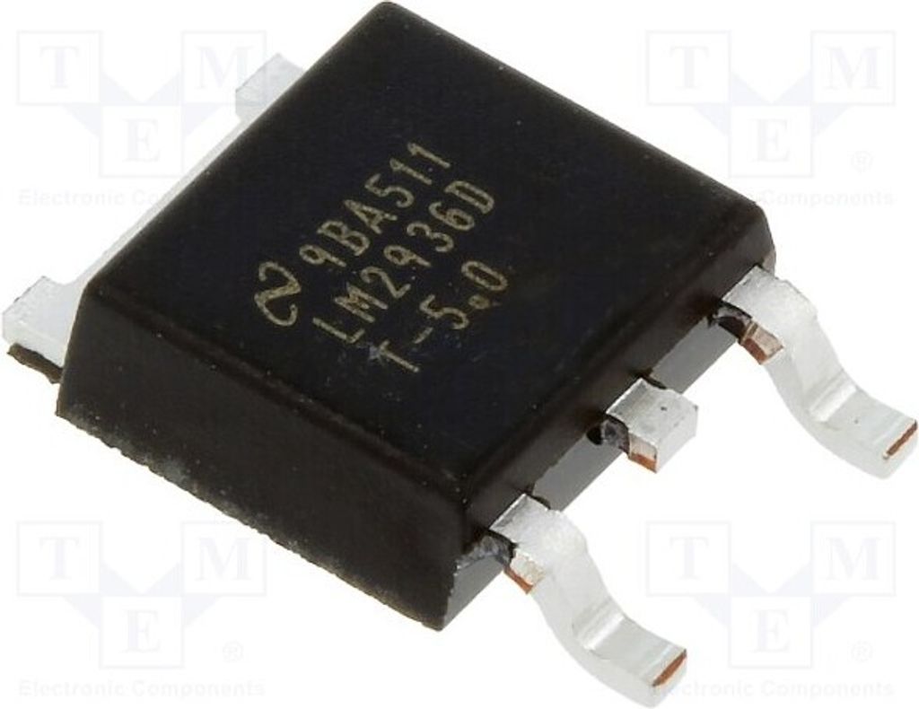 1x IC: Spannungsstabilisator 0,05A 5V ,geregelt(nein) TO252-3 LM2936DT-5.0/NOPB U