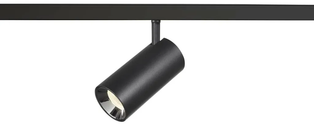 Spot Rail DALI NUMINOS S 48V SLV 1006746 Noir Chrome 16W 4000K