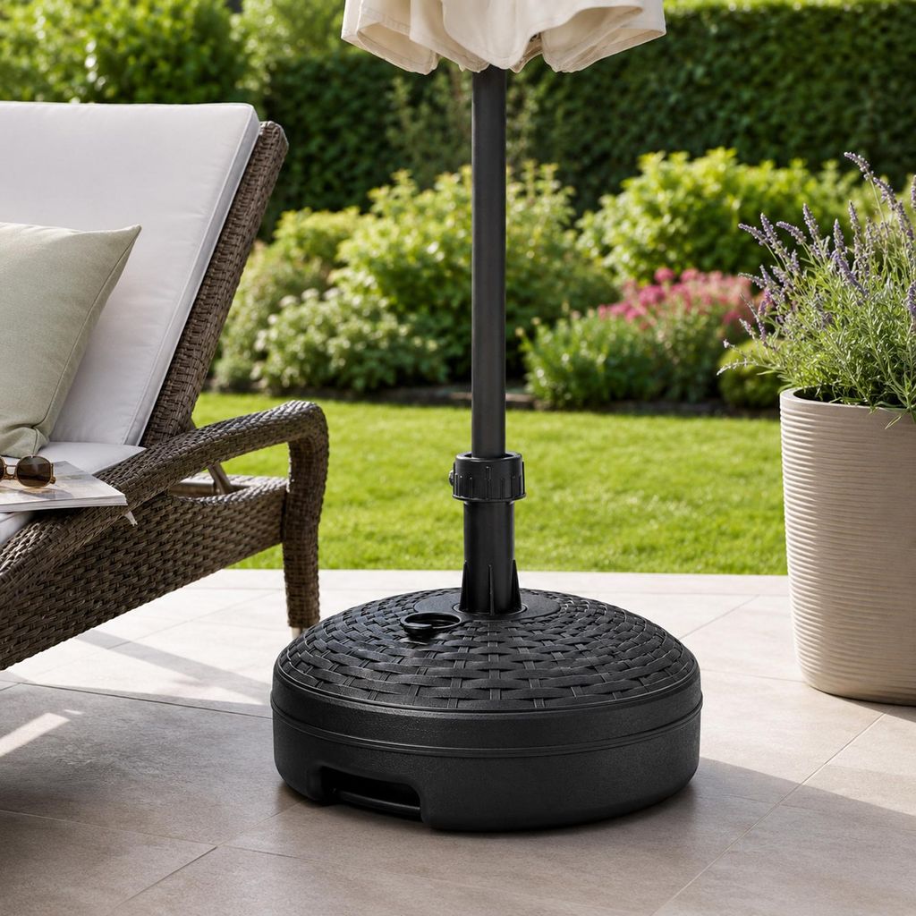 Sonnenschirm-Ständer 20L Anthrazit Ø 44cm x Höhe 30cm