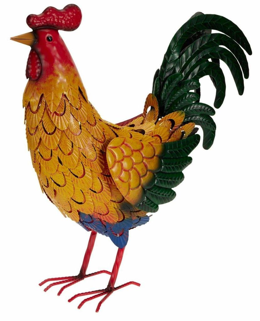 HOWHOMELY | Figurka ogrodowa – rzeźba ogrodowa – kolorowa – Zdjęcie produktu 