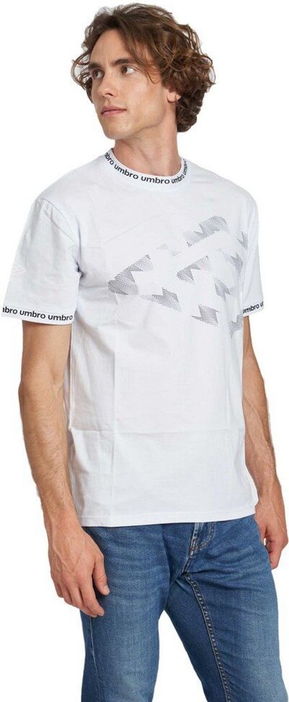 Umbro Fornax Kurzarm-t-shirt Weiß S Mann Weiß S