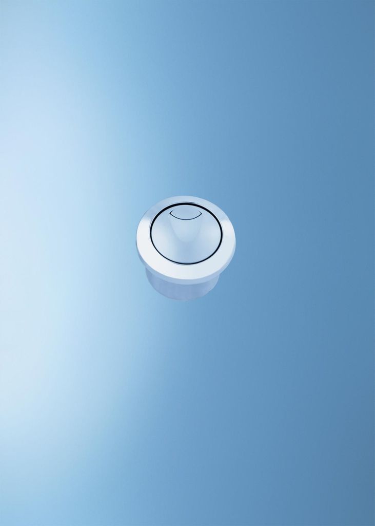Grohe Druckknopf und Rosette für Eco-Ablaufventil chrom/mattchrom - 42311PI0