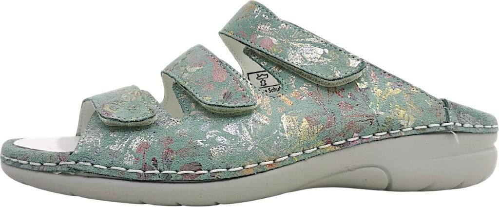 Waldläufer Gunna Pantolette Grün in Gr. 37