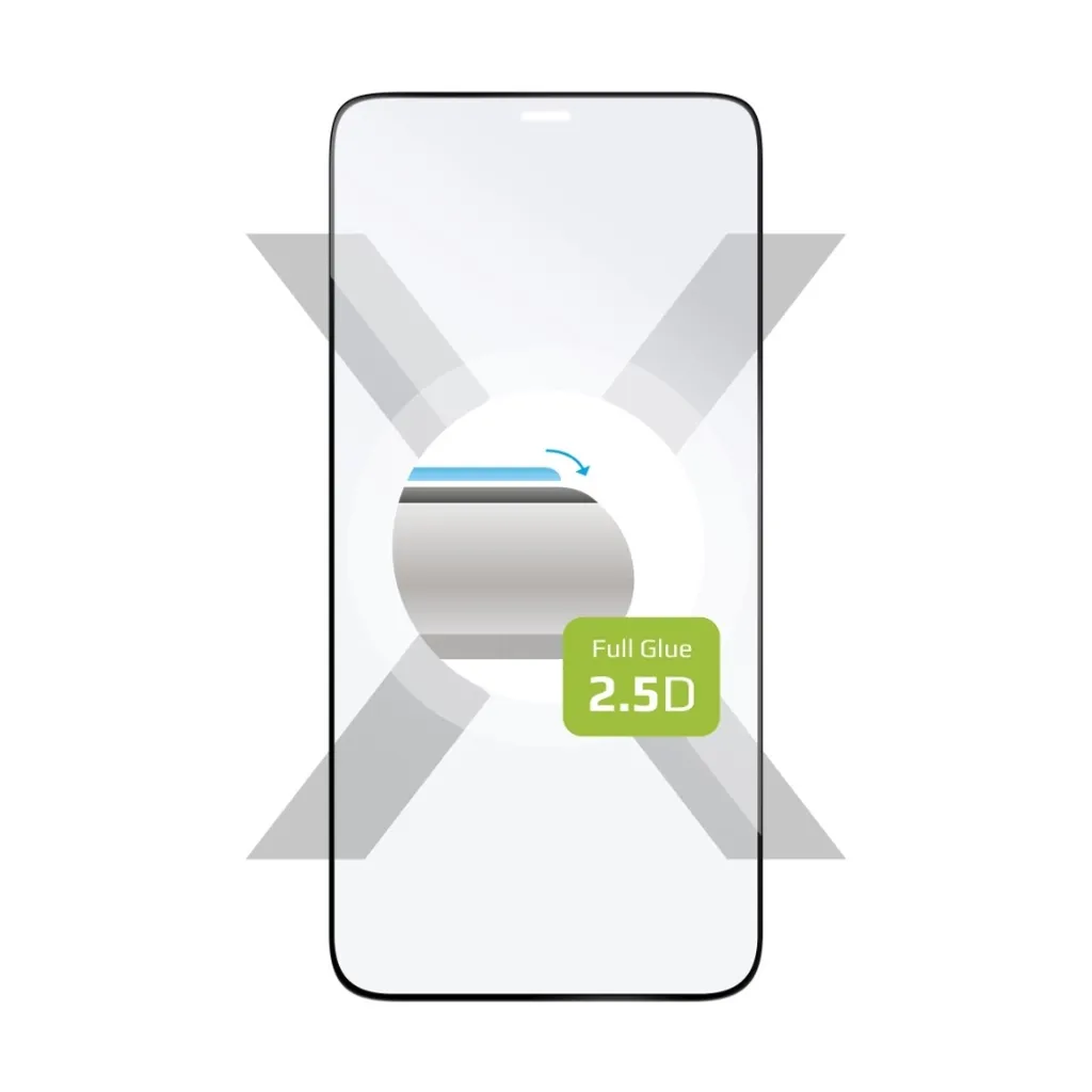 Film de Protection en Verre pour iPhone 12 mini FIXGFA-557-BK Ultra Résistant