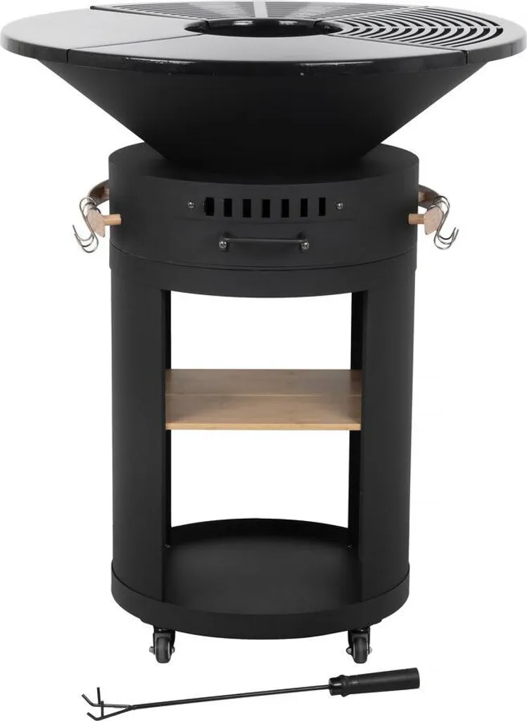 Brasero Plancha César Premium 81 cm : Fini la fumée, place aux grillades