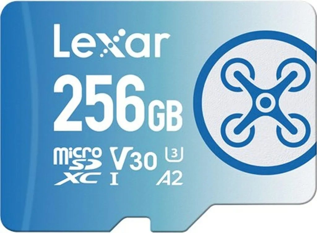 Lexar FLY MicroSDXC 256GB UHS-I U3 V30 A2 LMSFLYX256G-BNNG Carte Mémoire