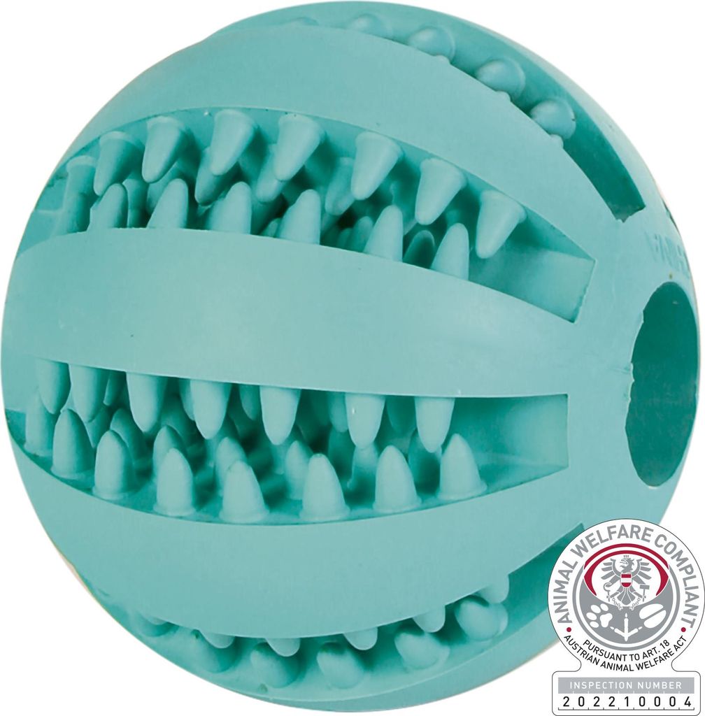 Trixie Denta Fun Ball mit Minzgeschmack - 7 cm