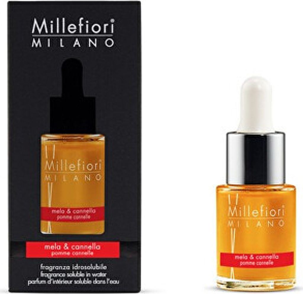 Millefiori Milano Fragrance Soluble in Water Mela & Cannella 15 ml