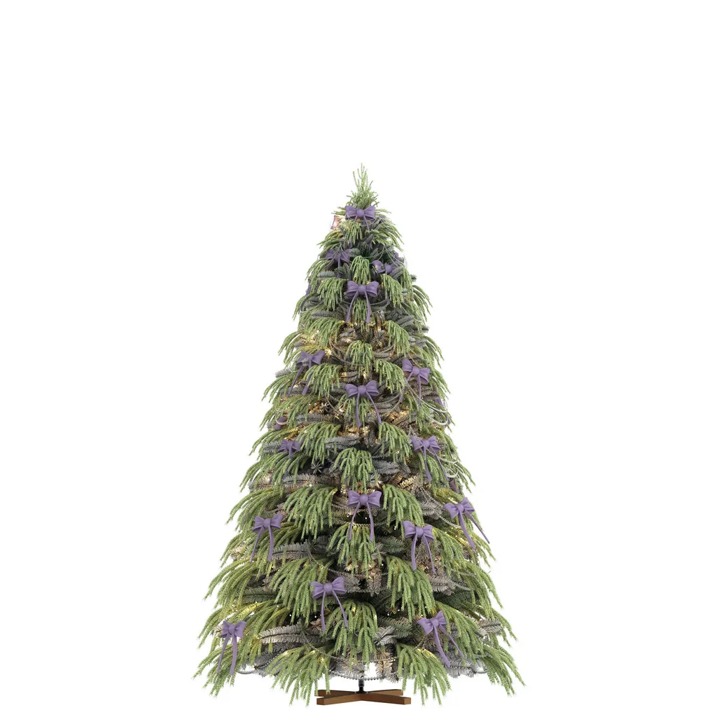 Sapin Noël 180cm sans Perte d'Épines : LED, Effet Neige et Sac Oxford