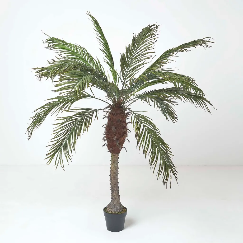 Grand Palmier Phoenix synthétique 160 cm Homescapes feuillage dense vert