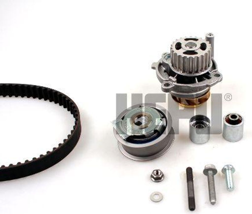 HEPU PK05451 Wasserpumpe + Zahnriemensatz OE 06B121011 kompatibel mit A3 8P, A4 8E, Altea, Altea XL, Leon, Toledo, Octavia, EOS, Golf Plus, Golf V,...
