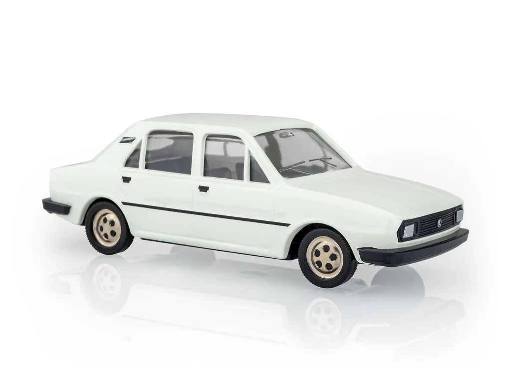 Modèle réduit Retro MINIAUTO 1 KADEN 1:40 blanc pour vitrine