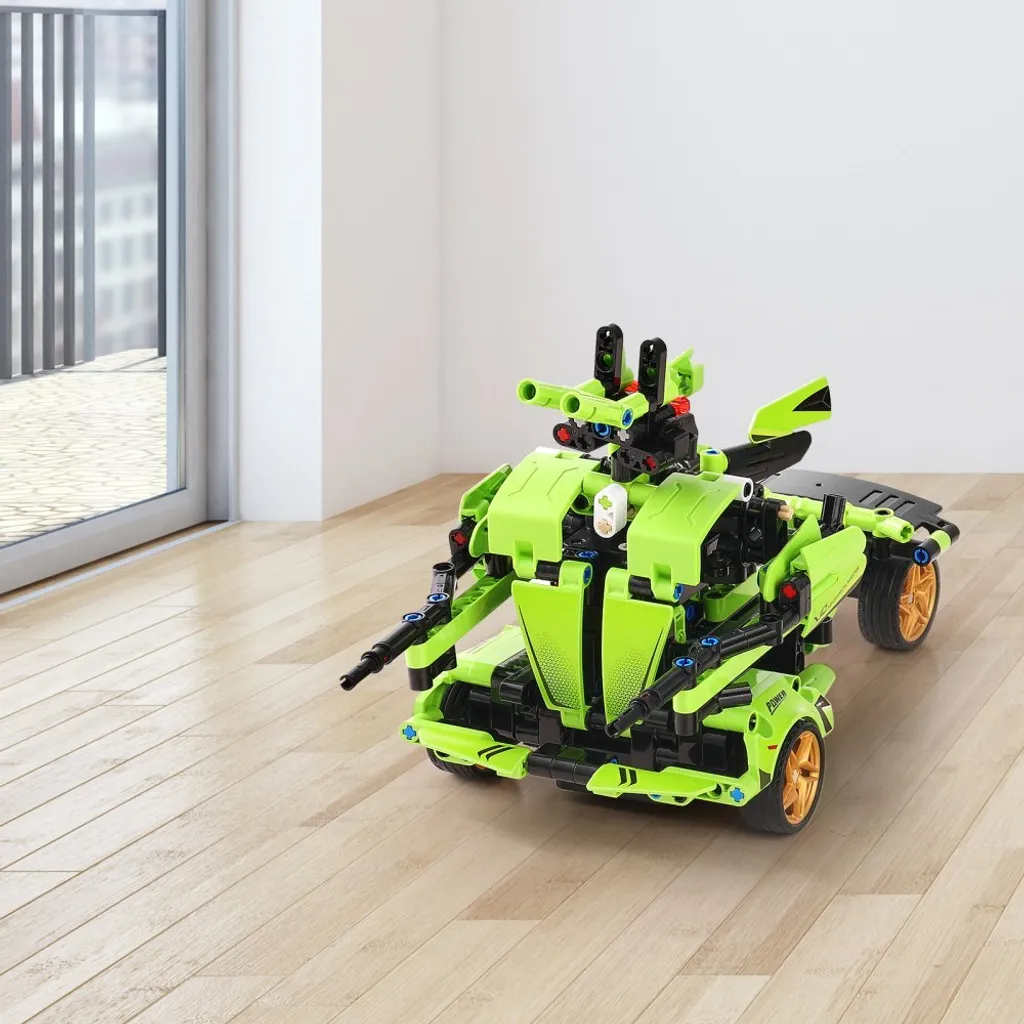 Robot programmable enfant 2-en-1 et voiture télécommandée App - 8
