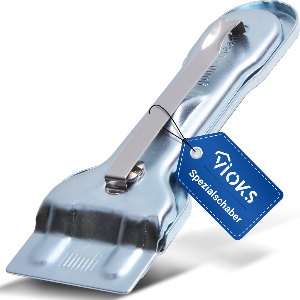 Glasschaber Spezialschaber passend wie Bosch 00087670 aus Metall für Herd Mikrowelle Kochfeld