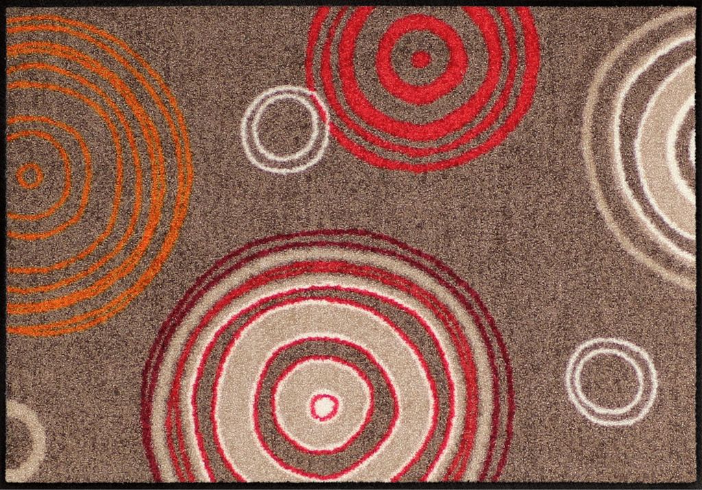 Erwin Müller Fußmatte Kaiserslautern" braun/rot 40x60 cm"