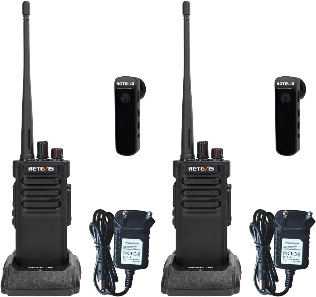 Talkie-walkie DMR étanche IP67 3200mAh sécurisé pour zones difficiles