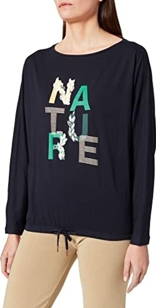 S. Oliver T-Shirt langarm Navy Place S