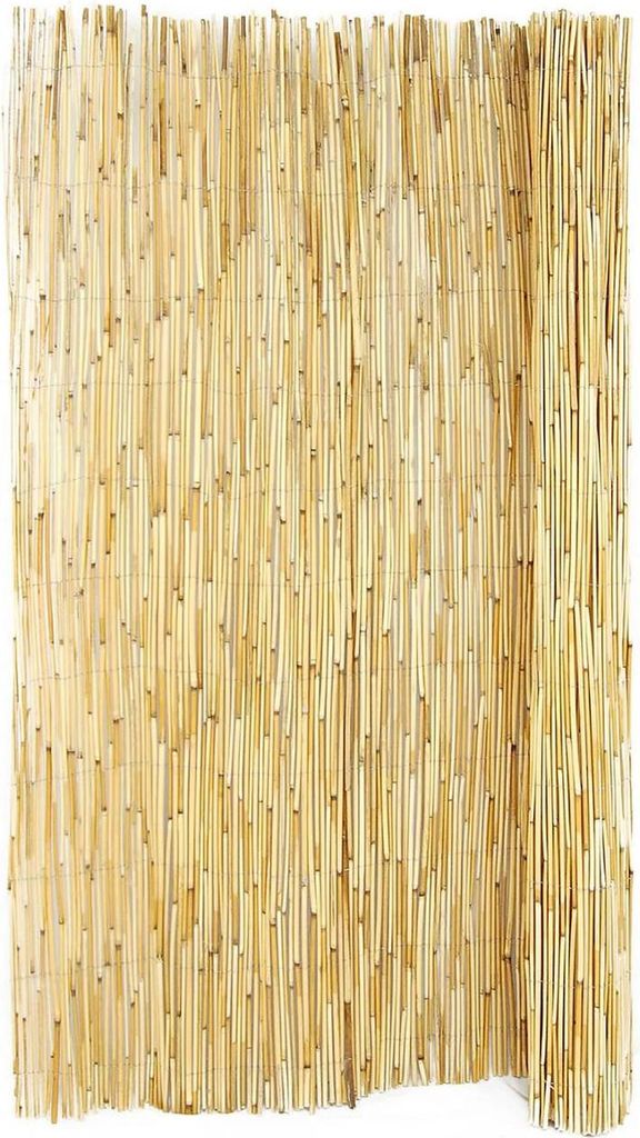 A full shot of a reed mat.