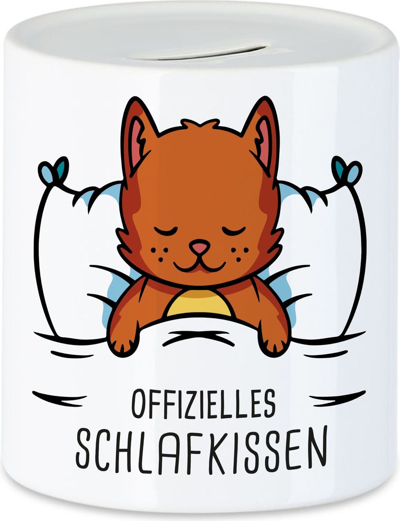 Offizielles Schlaf-Beutel Schlafende Katze Cat Haustier Süße Geschenk-Idee Schnarch-Beutel