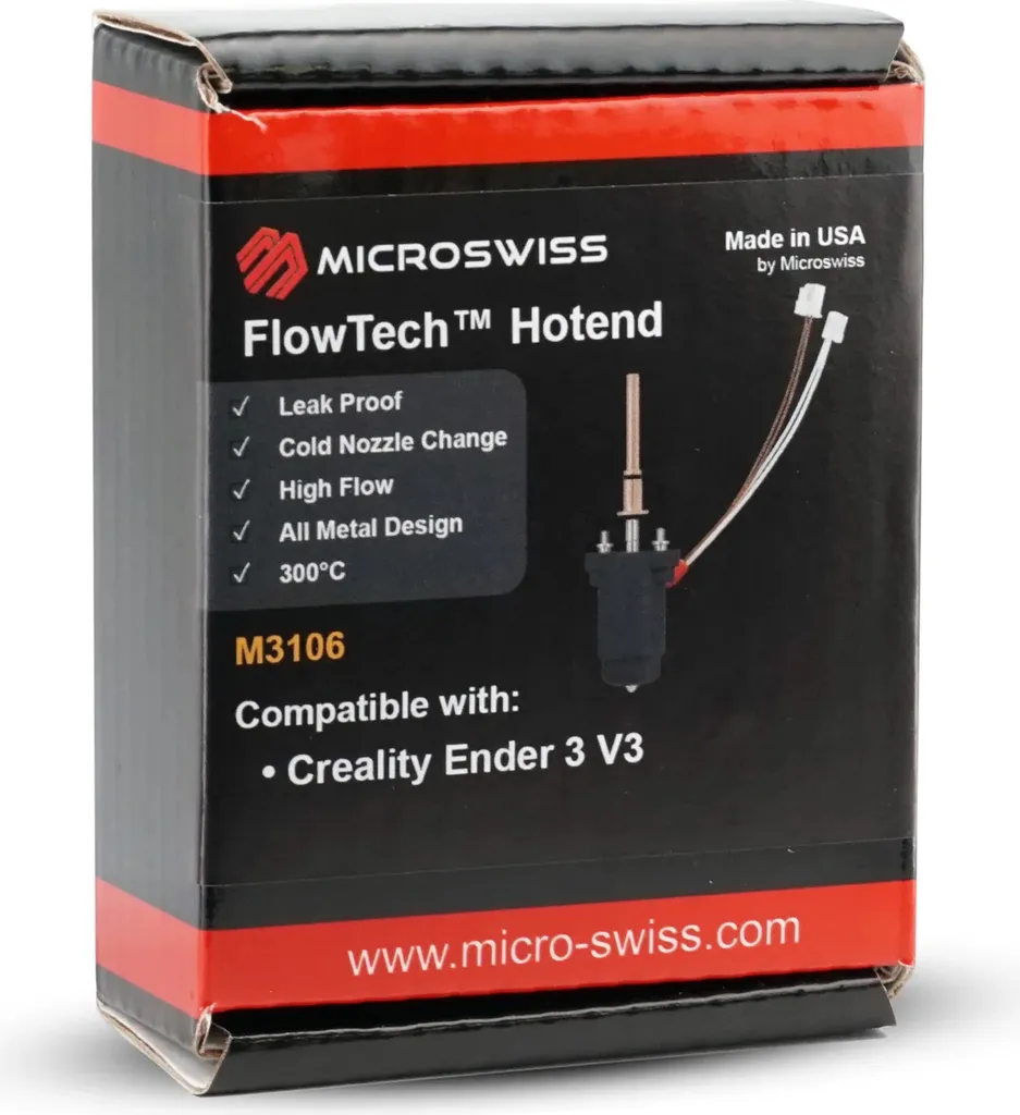 Kit Hotend FlowTech™ pour Impression 3D Rapide sur Ender 3 V3 et V3 Plus - 7