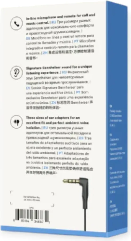 Cuffie In-Ear Sennheiser CX 80S Nere: Recensione e Prezzo Online - 6