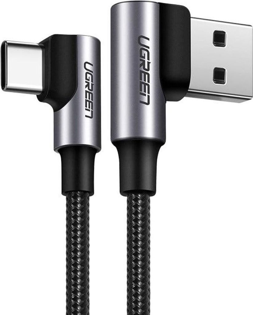 Ugreen kątowy kabel przewód USB - USB Typ C Quick Charge Obrázok produktu 